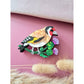 Goldfinch Brooch or Necklace by Cherryloco