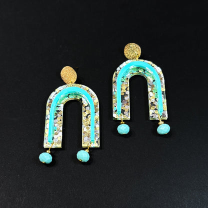 Golden Girl Arch Earrings