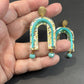 Golden Girl Arch Earrings