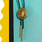 Bold Gold Scarab Bolo
