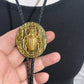 Bold Gold Scarab Bolo