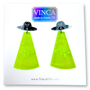 LAST CHANCE! Pizza Abduction Earrings