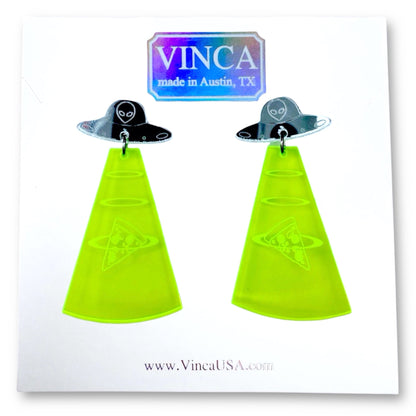 LAST CHANCE! Pizza Abduction Earrings
