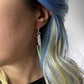 LAST CHANCE! Midi 2" Chef's Knife Dangle Earrings - Iridescent