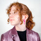 Kitten CLAW-K Officially Licensed Kit-Cat Klock® Earrings in Pink