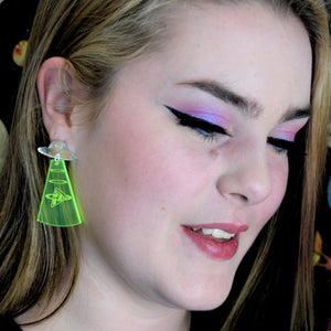 LAST CHANCE! Pizza Abduction Earrings