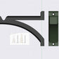 Hanging Planter Wall Hook, Curved