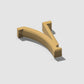 Hanging Planter Wall Hook, Curved