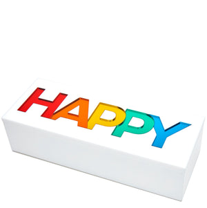 Happy Acrylic Trinket Box