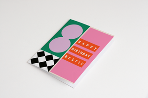 HBD Bestie Greeting Card