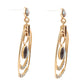 Henle Green Abalone Chandelier Golden Drop Earrings
