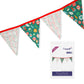 December Christmas - Pennant Banner Sewing Kit