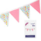 February Candy Hearts - Pennant Banner Sewing Kit