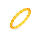 Bamboo Lucite Slip On Bangle