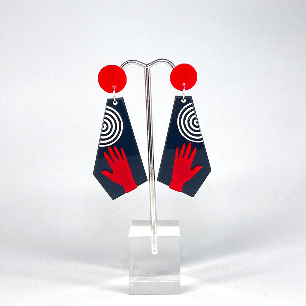 Hypnotic Hands Earrings