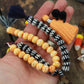 Spooky Halloween Mix: Orange/Black Bead, Tassel, & Pom Pom Craft Kit