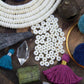 Natural Cream, Off-White Disc Beads, 5x2.5mm, 80 pieces