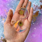 Sun & Moon Acrylic Earrings