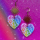 Rainbow Leopard Earrings