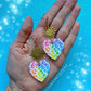 Rainbow Leopard Earrings