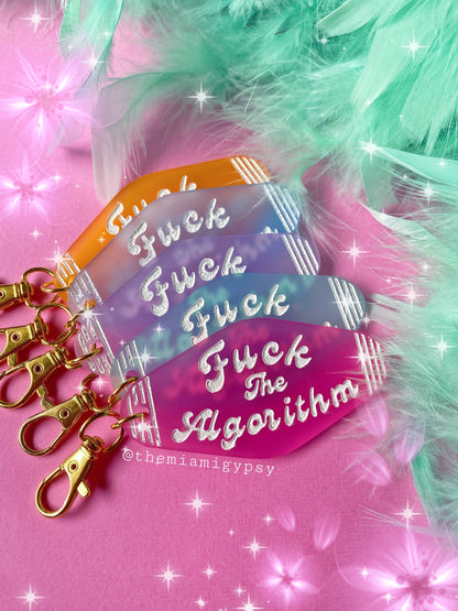 F the Algorithm acrylic Keychains