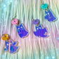 Ghost Kitty Earrings
