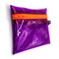 Transparent Coin Pouch | ultraviolet purple