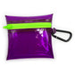 Transparent Coin Pouch | ultraviolet purple