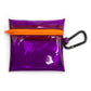 Transparent Coin Pouch | ultraviolet purple