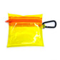 Transparent Coin Pouch | neon yellow