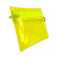 Transparent Coin Pouch | neon yellow