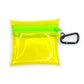 Transparent Coin Pouch | neon yellow