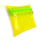 Transparent Coin Pouch | neon yellow