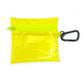Transparent Coin Pouch | neon yellow