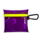 Transparent Coin Pouch | ultraviolet purple