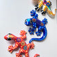 Large Clay Lizard Decor Mexican lagartija garden decor lagarto jardin