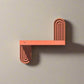 Modern Floating Wall Shelf, Unique Arch Oval Home Decor, 3D Printed Propagation or Reed Diffuser Shelf, Wall Shelf Catchall, Entryway Decor