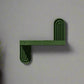 Modern Floating Wall Shelf, Unique Arch Oval Home Decor, 3D Printed Propagation or Reed Diffuser Shelf, Wall Shelf Catchall, Entryway Decor