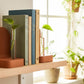 Ribbed Modern Bookend, Book Lover Gift, Bookshelf Decor, Book Club Gifts, Bookish Library Decor, Bookworm, Reading Challenge, Book Nook