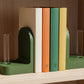 Ribbed Modern Bookend, Book Lover Gift, Bookshelf Decor, Book Club Gifts, Bookish Library Decor, Bookworm, Reading Challenge, Book Nook