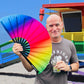 Rainbow Rave Fan (UV)