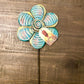Floral Garden Stake