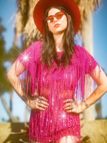 Any Old Iron Pinky Dress