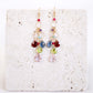 Rainbow Gemstone Waterfall Earrings