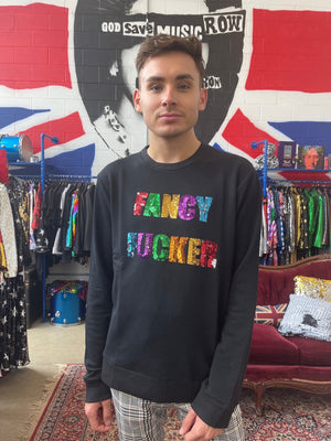 Any Old Iron Men’s Fancy Fucker Sweatshirt