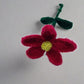 Handmade Fair Trade Wool Daisy – Eco-Friendly, Crocheted, Unique Floral Decoration