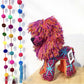 Milo the Lion: Repurposed Wool Boho Decor - Mexico