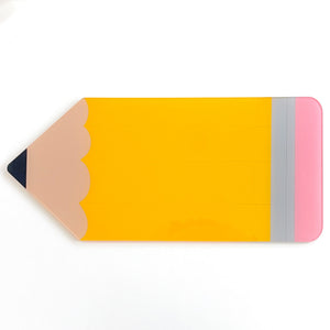 Acrylic Pencil Charcuterie Board or dry erase board