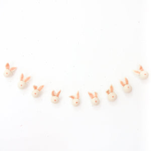 Bunny Felt Garland