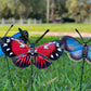 Realistic Butterfly Garden Stake